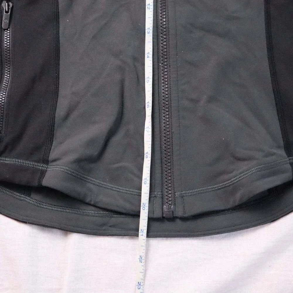 Lululemon Athletica Define Jacket Black Full Zip Womens Size 6 Athleisure - Picture 10 of 10